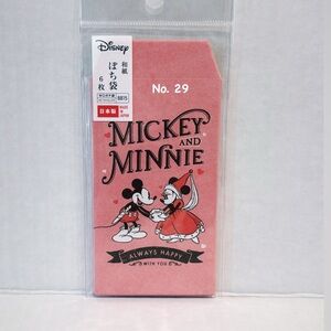 Disney Mickey and Minnie Always Happy Mini Envelopes - 6 Pcs